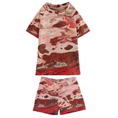 Acid Rain Kids  Swim Tee And Shorts Set