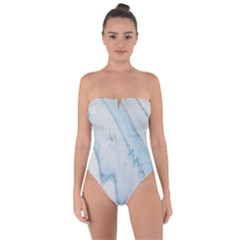 Diamond Mountain Tie Back One Piece Swimsuit by WILLBIRDWELL