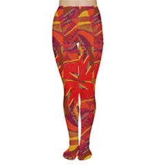 Colorful Abstract Ethnic Style Pattern Tights