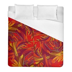 Colorful Abstract Ethnic Style Pattern Duvet Cover (full/ Double Size) by dflcprints