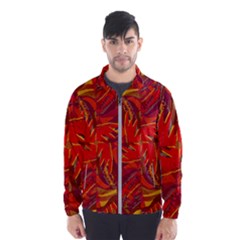 Colorful Abstract Ethnic Style Pattern Windbreaker (men)