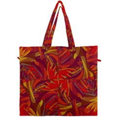 Colorful Abstract Ethnic Style Pattern Canvas Travel Bag by dflcprints