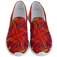 Colorful Abstract Ethnic Style Pattern Men s Lightweight Slip Ons