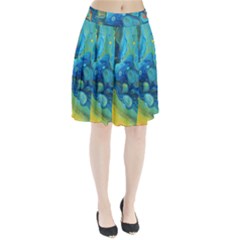 Fire Edge Nebula Pleated Skirt