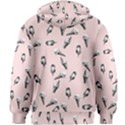 Ice Cream Pattern Kids Zipper Hoodie Without Drawstring View2