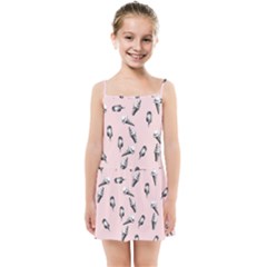 Ice Cream Pattern Kids Summer Sun Dress