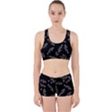 Vintage Fish Skeleton pattern  Work It Out Gym Set View1