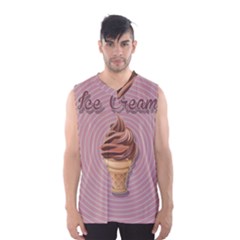 Pop Art Ice Cream Men s Basketball Tank Top by Valentinaart