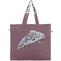 Pop Art Pizza Canvas Travel Bag