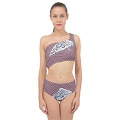 Pop Art Pizza Spliced Up Two Piece Swimsuit