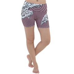 Pop Art Pizza Lightweight Velour Yoga Shorts