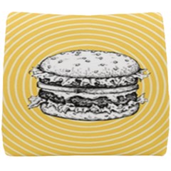 Pop Art Hamburger  Seat Cushion