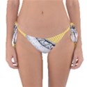 Pop art hot dog Reversible Bikini Bottom View1