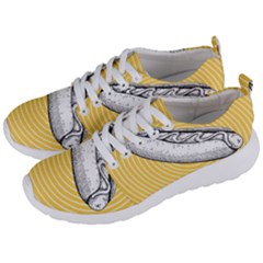 Pop Art Hot Dog Men s Lightweight Sports Shoes by Valentinaart