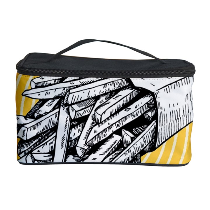 Pop art French fries Cosmetic Storage