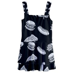 Fast Food Pattern Kids  Layered Skirt Swimsuit by Valentinaart