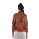 Cute Fairy Dancing On A Piano Windbreaker (Women) View2