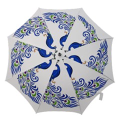 Venus Peacock Hook Handle Umbrella (large)