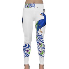 Venus Peacock Classic Yoga Leggings by amazinganimals