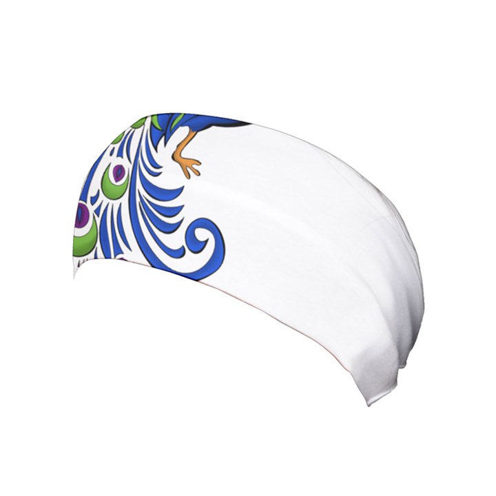 Venus Peacock Yoga Headband