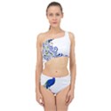 Venus Peacock Spliced Up Two Piece Swimsuit View1