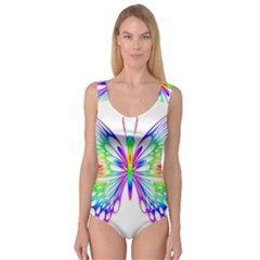 Rainbow Butterfly Princess Tank Leotard  by amazinganimals