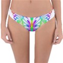 Rainbow Butterfly Reversible Hipster Bikini Bottoms View3