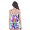 Rainbow Butterfly Skater Dress Swimsuit View2