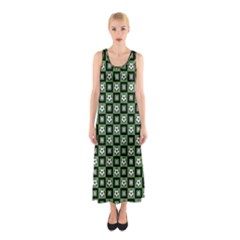 Soccer Ball Pattern Sleeveless Maxi Dress by dflcprints