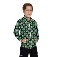 Soccer Ball Pattern Windbreaker (kids)