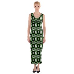 Soccer Ball Pattern Fitted Maxi Dress by dflcprints