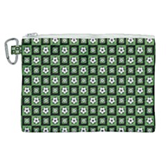 Soccer Ball Pattern Canvas Cosmetic Bag (xl) by dflcprints