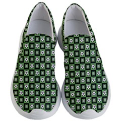 Soccer Ball Pattern Women s Lightweight Slip Ons