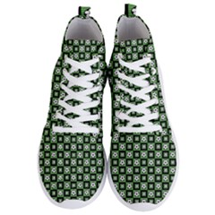 Soccer Ball Pattern Men s Lightweight High Top Sneakers by dflcprints