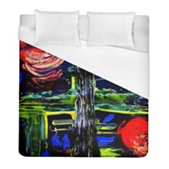 Between Two Moons 1 Duvet Cover (full/ Double Size) by bestdesignintheworld