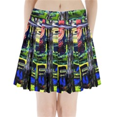 Between Two Moons 1 Pleated Mini Skirt by bestdesignintheworld