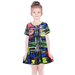 Between Two Moons 1 Kids  Simple Cotton Dress