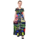 Between Two Moons 1 Kids  Short Sleeve Maxi Dress View1