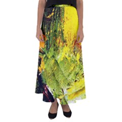 Yellow Chik 5 Flared Maxi Skirt by bestdesignintheworld