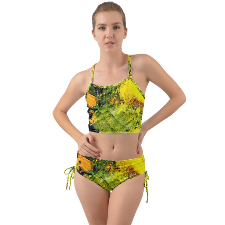 Yellow Chik 5 Mini Tank Bikini Set