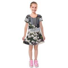 Easter 8 Kids  Short Sleeve Velvet Dress