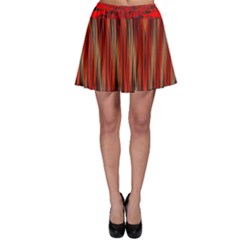 Stretched Velvet With Blurred Lines Design By Flipstylez Designs Skater Skirt by flipstylezfashionsLLC