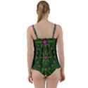 The Most Sacred Lotus Pond  With Bloom    Mandala Twist Front Tankini Set View2