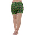 The Most Sacred Lotus Pond With Fantasy Bloom Lightweight Velour Yoga Shorts View4