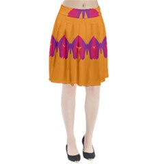 Butterfly Wings Insect Nature Pleated Skirt by Nexatart