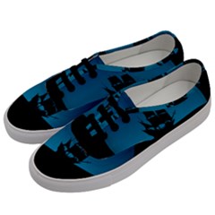 Ship Night Sailing Water Sea Sky Men s Classic Low Top Sneakers by Nexatart