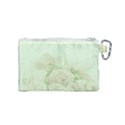 Pastel Roses Background Romantic Canvas Cosmetic Bag (Small) View2