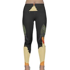 Rocket Space Stars Lightweight Velour Classic Yoga Leggings