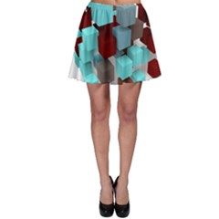 Matrix Network Data Exchange Skater Skirt by Nexatart