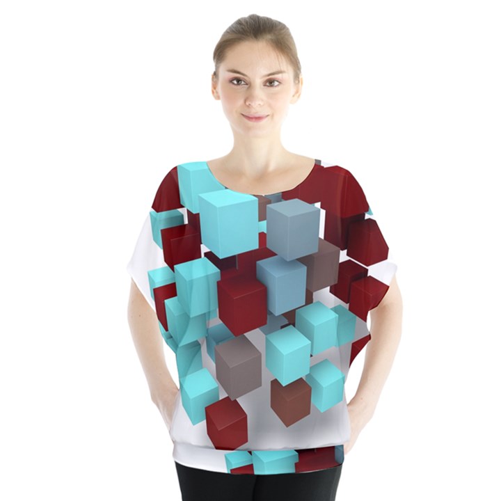 Matrix Network Data Exchange Blouse